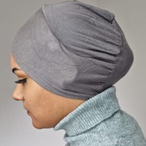 Bonnet Croise Gris