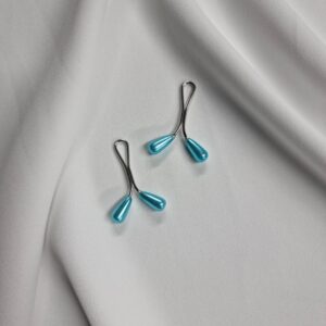 Attache Hijab Bleu Claire 1
