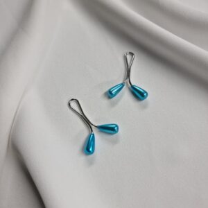 Attache Hijab Bleu Turquoise 1