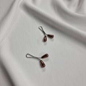 Attache Hijab Marron Claire 1