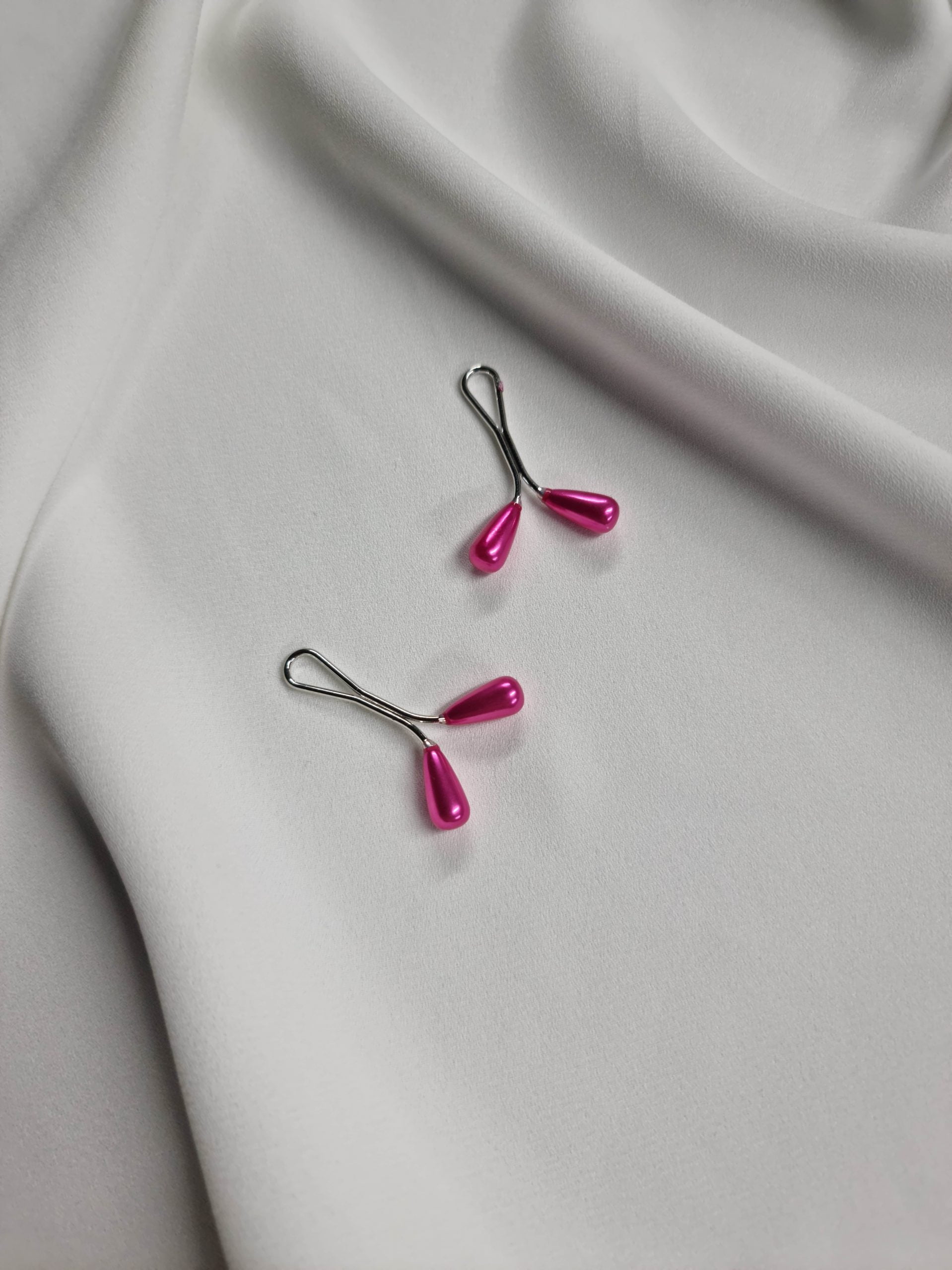 Attache Hijab Rose Fushia 1