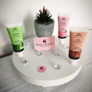 BOX Cremes X3 Huile dArgan Aloe Vera Rose Musquee