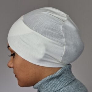Bonnet Croise Blanc