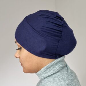 Bonnet Croise Bleu Marine