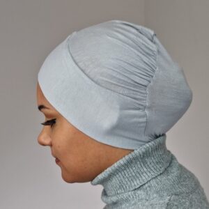 Bonnet Croise Gris Claire