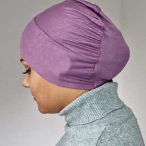 Bonnet Croise Lilas