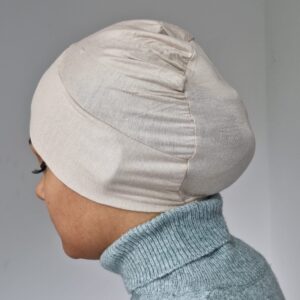 Bonnet Croise Marron Claire