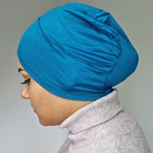 Bonnet Simple Bleu Turquoise 1