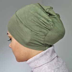 Bonnet Simple Vert Kaki 1