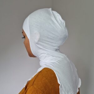 Cagoule sous Hijab Blanc 1