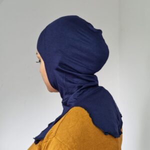 Cagoule sous Hijab Bleu Marine 1