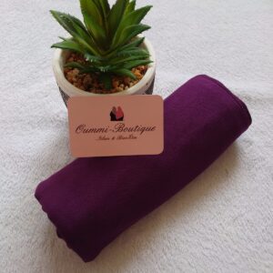 Hijab Jersey Premium Prune 1
