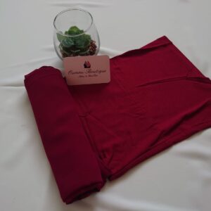 Hijab a Enfiler Bordeaux 2 en 1 Mousseline de soie