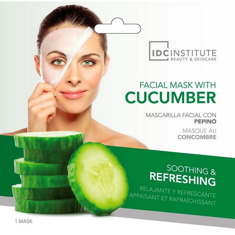 Masque visage au Concombre apaisant rafraichissant