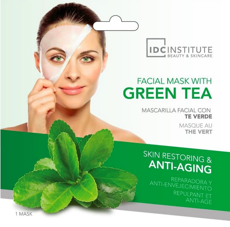 Masque visage au The Vert anti age reparateur 22gr