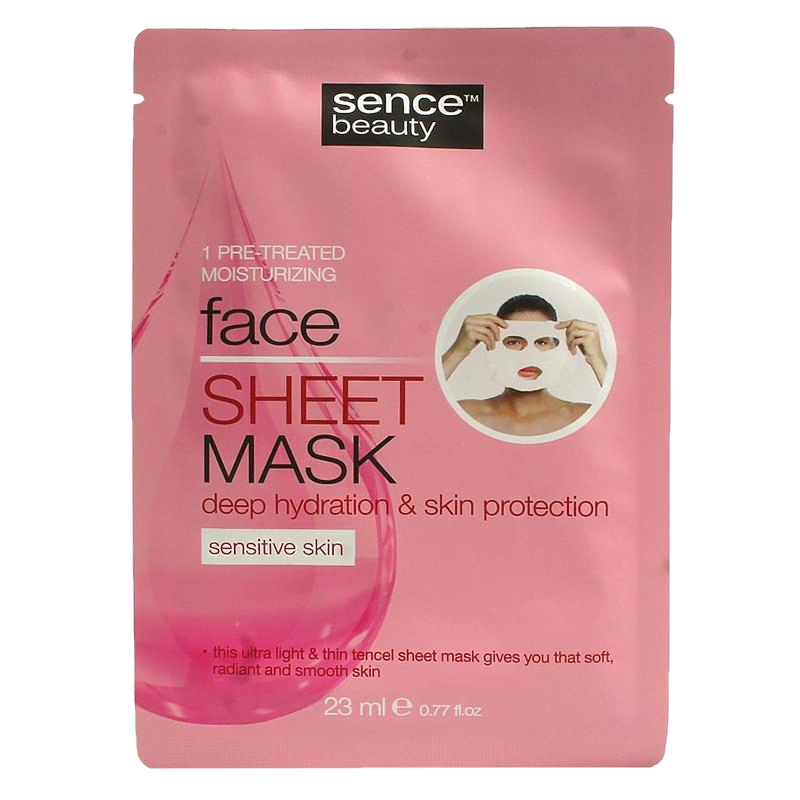 Masque facial en papier hydrate protege – 23ml