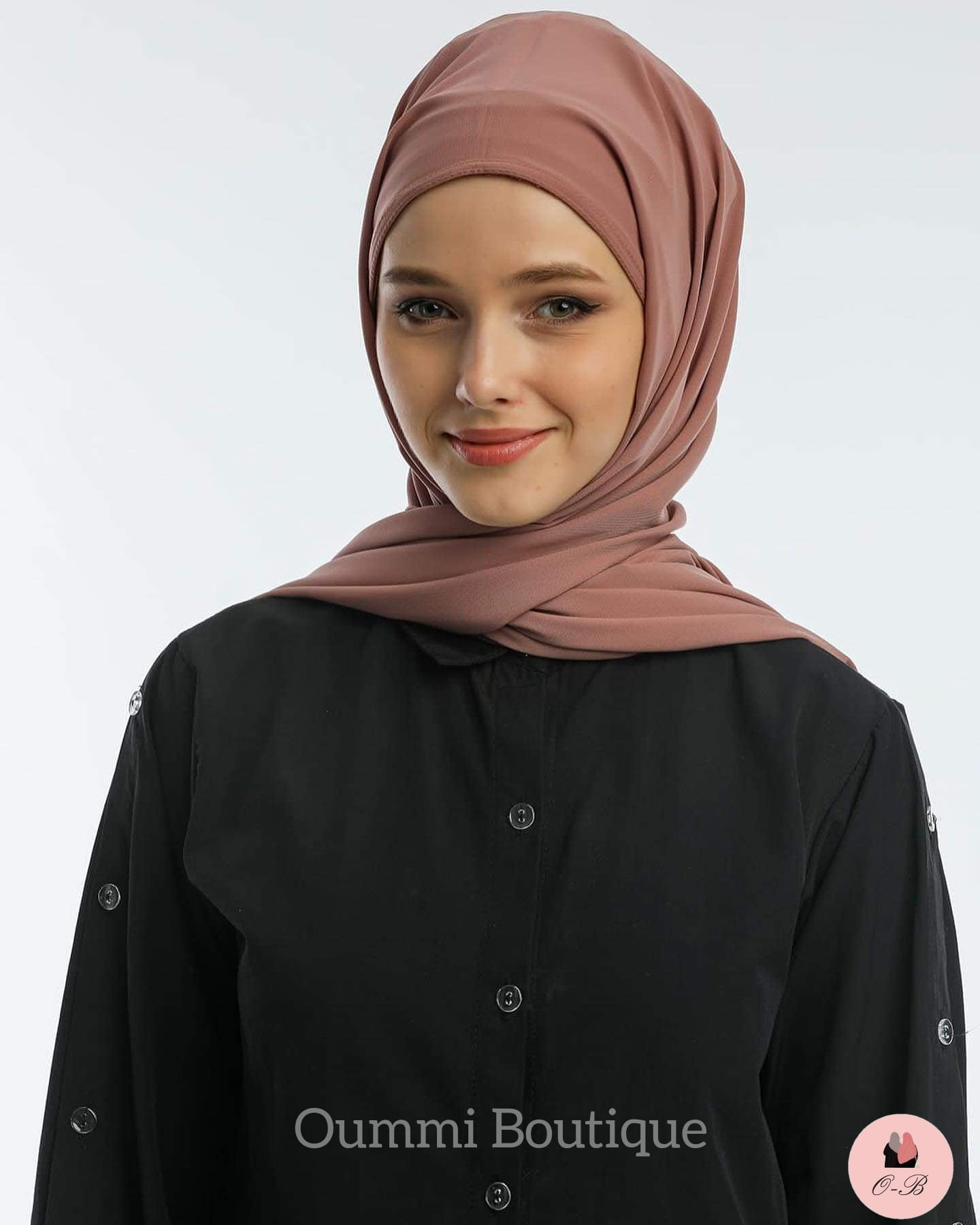 Image Article Le hijab a enfiler 2en1 en Mousseline de soie Pratique et Tendance 1