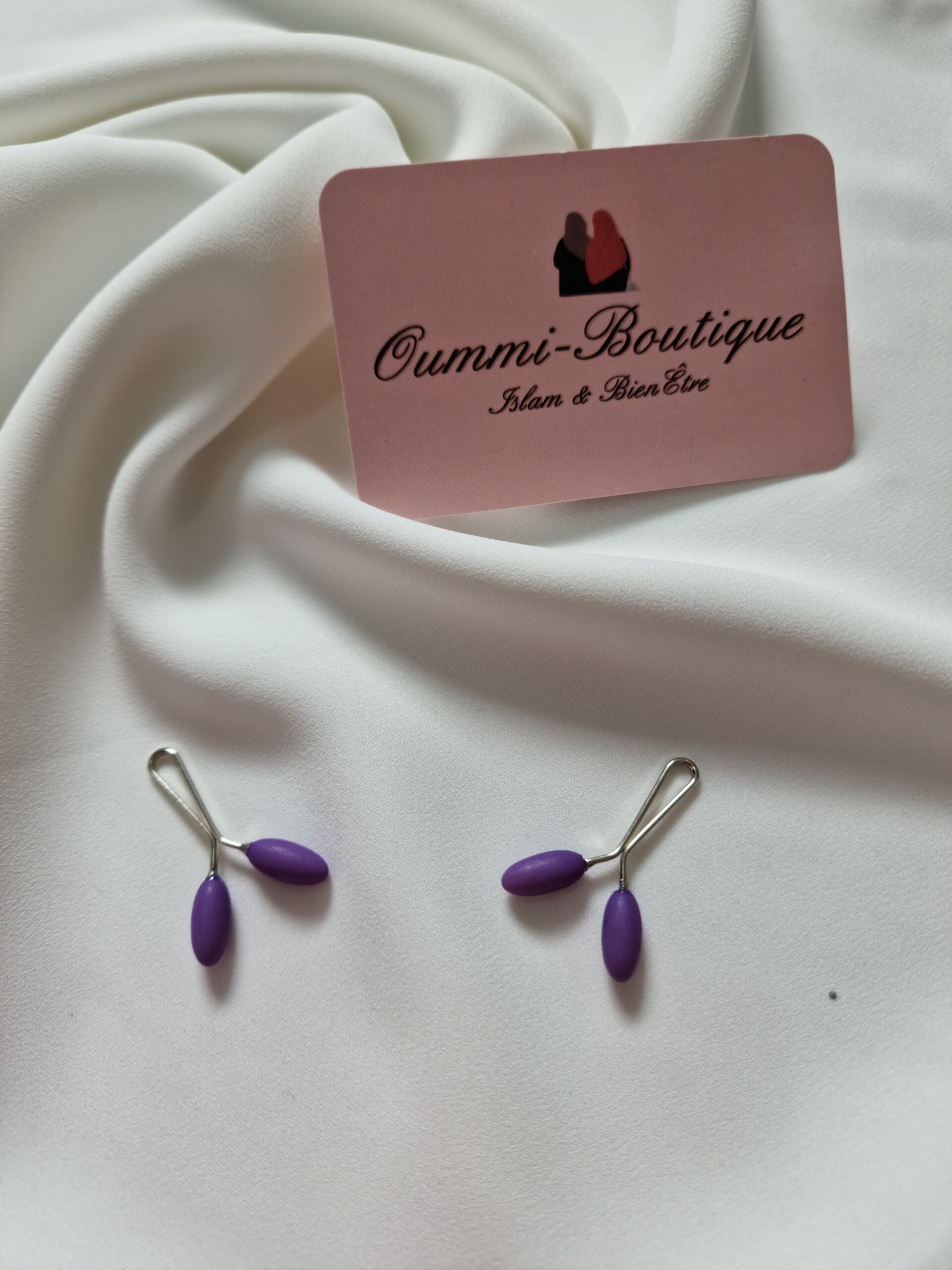 1 Attache Hijab Violet Pastel image 2 scaled