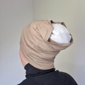 Bonnet Tube Croise Marron image 2 scaled