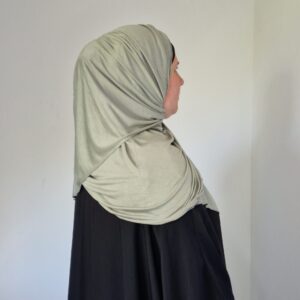 Hijab Jersey Premium Gris Souris image 4 scaled