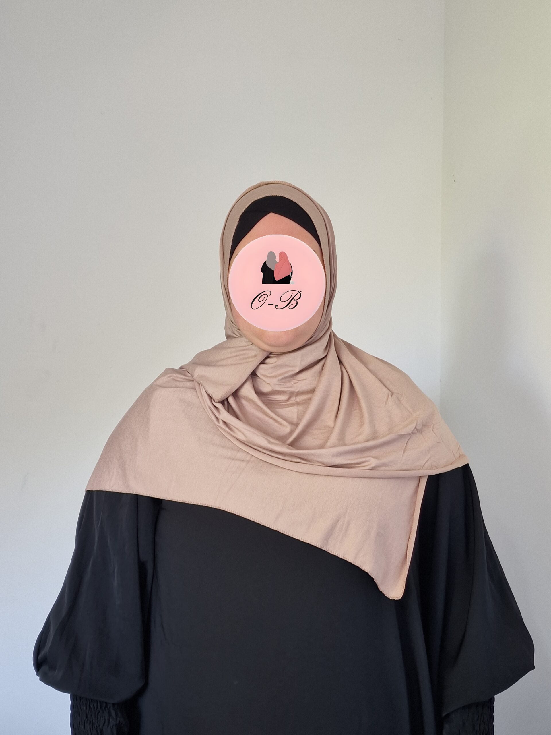Hijab Jersey Premium Marron Glace 2 scaled