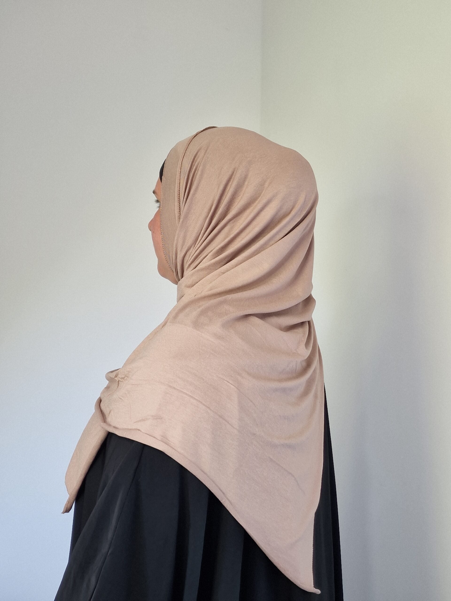 Hijab Jersey Premium Marron Glace 3 scaled