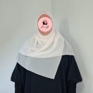 Hijab a Enfiler Rose Poudre image 2 scaled