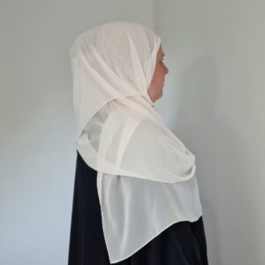 Hijab a Enfiler Rose Poudre image 4 scaled