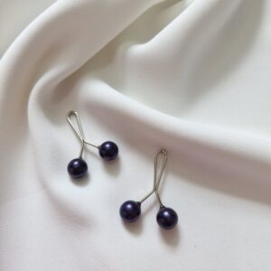 1 Attache Hijab Perle Bleu Marine image 1 scaled