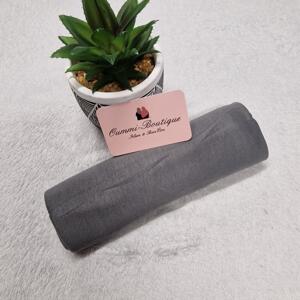 HB HJ 018 Hijab Jersey Premium Gris Foncé image 1