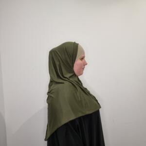 HB HJ 022 Hijab Jersey Premium KAKI image 3