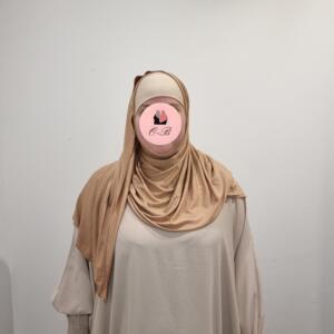 HB HJ 023 Hijab Jersey Premium Café au Lait image 2