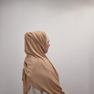 HB HJ 023 Hijab Jersey Premium Café au Lait image 4